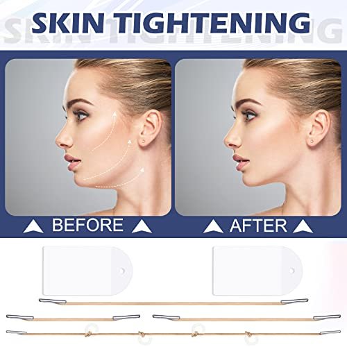 Maitys 136-Piece Face Lift Tapes with Lifting Ropes – Invisible Facelift Tape for Neck, Eye, and Face Lifting Avelisse