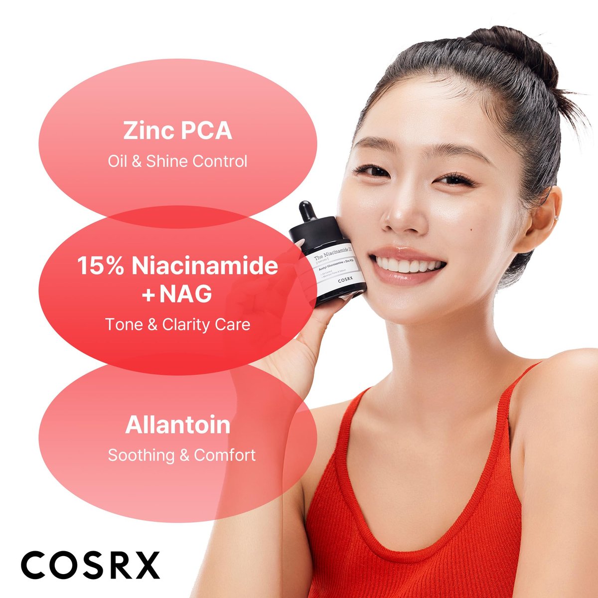 COSRX 15% Niacinamide Face Serum - Pore Minimizer & Even Skin Tone - 0.67 fl oz Korean Skincare Avelisse