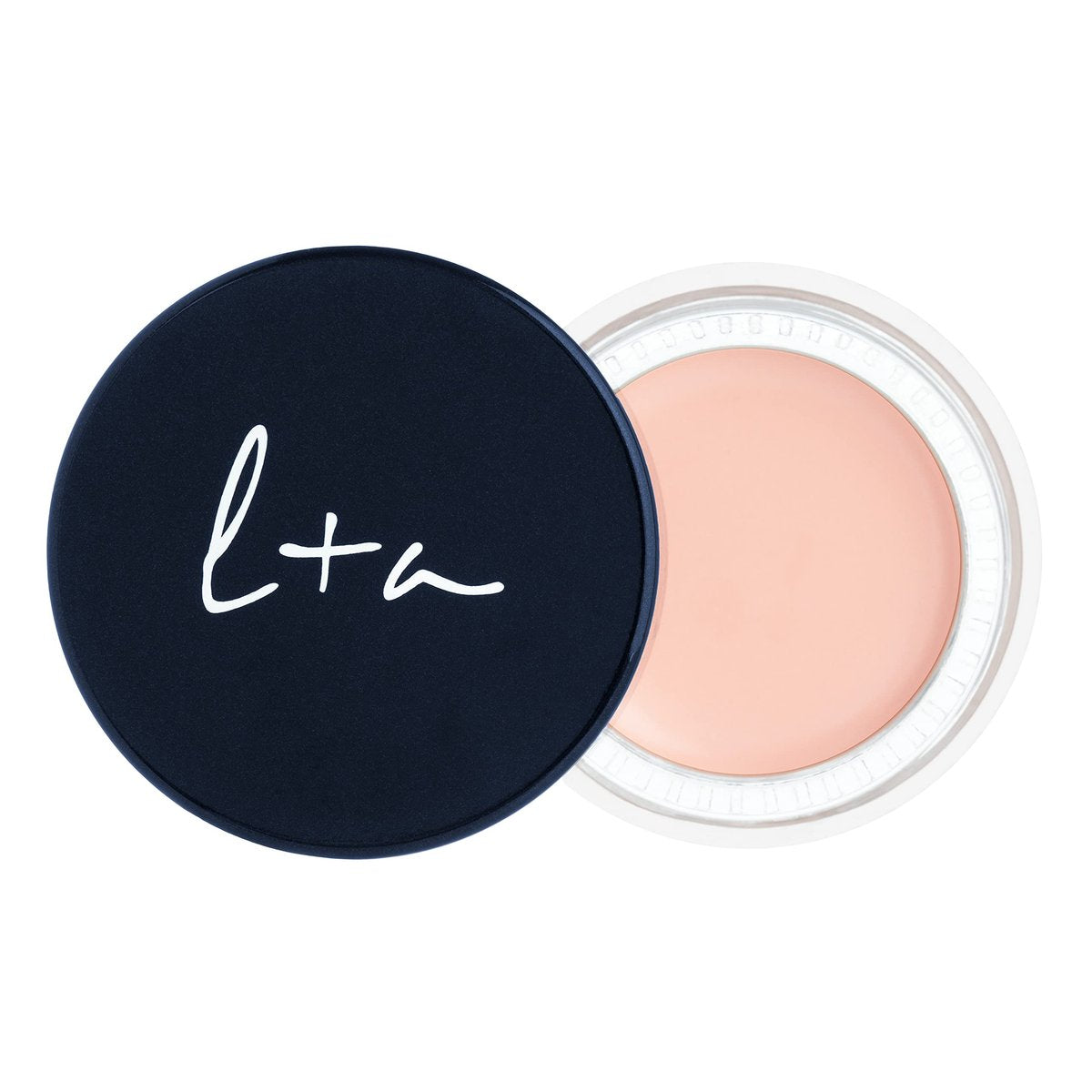 Lune+Aster Undereye Corrector - Peachy Pink Creamy Balm for Dark Circles, Brighten & Hydrate with Hyaluronic Acid, Vitamins C+E - 1 oz Avelisse
