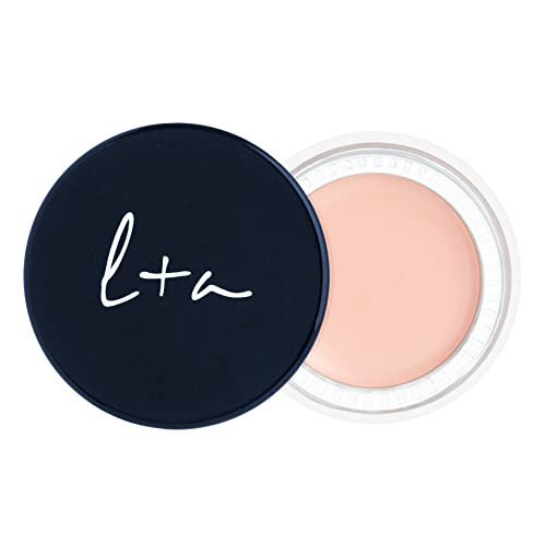 Lune+Aster Undereye Corrector - Peachy Pink Creamy Balm for Dark Circles, Brighten & Hydrate with Hyaluronic Acid, Vitamins C+E - 1 oz Avelisse