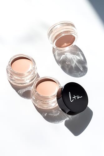 Lune+Aster Undereye Corrector - Peachy Pink Creamy Balm for Dark Circles, Brighten & Hydrate with Hyaluronic Acid, Vitamins C+E - 1 oz Avelisse