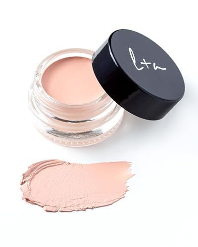 Lune+Aster Undereye Corrector - Peachy Pink Creamy Balm for Dark Circles, Brighten & Hydrate with Hyaluronic Acid, Vitamins C+E - 1 oz Avelisse