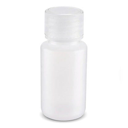 United Scientific 3 oz Travel Bottles for Toiletries - Leak Proof TSA Approved Containers, Pack of 6 - Clear HDPE Screw Top Bottles