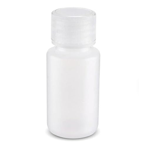 United Scientific 3 oz Travel Bottles for Toiletries - Leak Proof TSA Approved Containers, Pack of 6 - Clear HDPE Screw Top Bottles - görsel 2