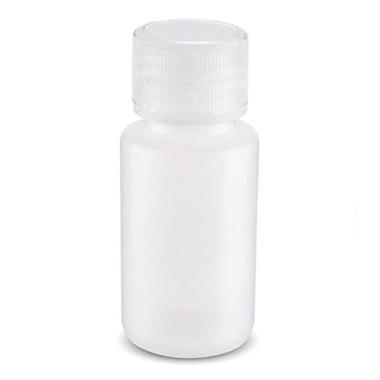 United Scientific 3 oz Travel Bottles for Toiletries - Leak Proof TSA Approved Containers, Pack of 6 - Clear HDPE Screw Top Bottles