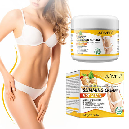 VOGSIG Anti Cellulite Slimming Gel - Hot Cream with Ginger for Fat Burning, Weight Loss, Body Tightening & Relaxation (3.5 Fl Oz)