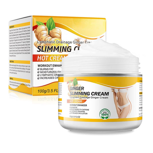 VOGSIG Anti Cellulite Slimming Gel - Hot Cream with Ginger for Fat Burning, Weight Loss, Body Tightening & Relaxation (3.5 Fl Oz)