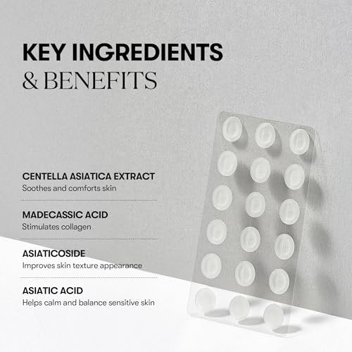 VT COSMETICS Pro Cica Pimple Patches (66 Count) - Hydrocolloid Acne Patches with Centella for Calm & Repair, Invisible Zit Stickers for Face & Blemish Spot Treatment, 2 Sizes, Korean Skincare Avelisse