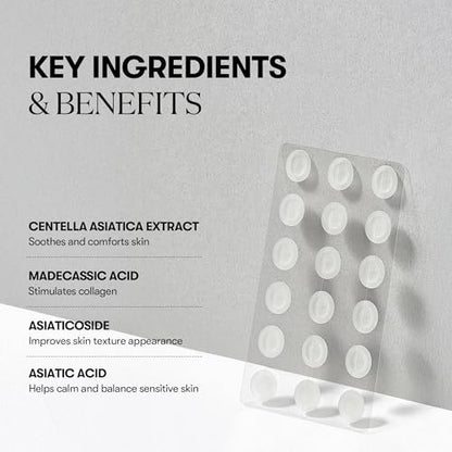 VT COSMETICS Pro Cica Pimple Patches (66 Count) - Hydrocolloid Acne Patches with Centella for Calm & Repair, Invisible Zit Stickers for Face & Blemish Spot Treatment, 2 Sizes, Korean Skincare Avelisse
