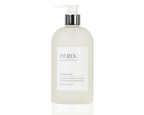 Gilchrist & Soames Zero% Unisex Shampoo – Natural, Sulfate Free, Paraben Free, Cruelty Free Formula for All Hair Types, Gentle Hair & Scalp Cleansing with Fresh Botanical Scent, 15.5 oz Avelisse