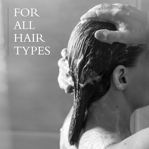 Gilchrist & Soames Zero% Unisex Shampoo – Natural, Sulfate Free, Paraben Free, Cruelty Free Formula for All Hair Types, Gentle Hair & Scalp Cleansing with Fresh Botanical Scent, 15.5 oz Avelisse