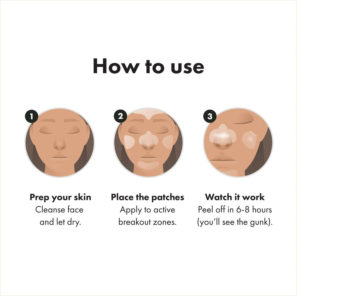 Mighty Patch Hero Cosmetics XL Hydrocolloid Face Mask for Acne – 5 Large Pimple Patches for Nose, Chin, Forehead & Cheeks - görsel 9