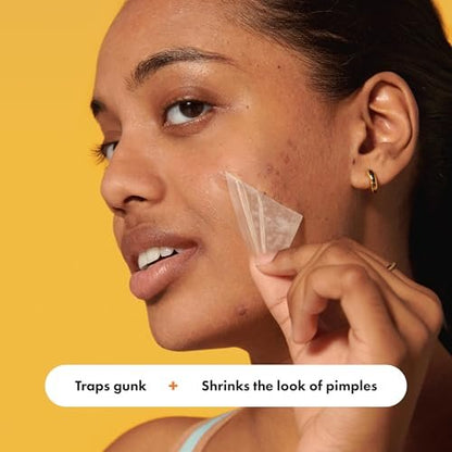 Mighty Patch Hero Cosmetics XL Hydrocolloid Face Mask for Acne – 5 Large Pimple Patches for Nose, Chin, Forehead & Cheeks