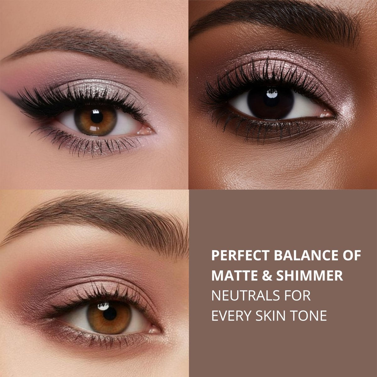 Lamora Nude Eyeshadow Palette - 12 Soft Pink Rose Shadows, Matte & Shimmer Finishes, Ultra-Blendable Everyday Neutrals, Long-Lasting Wear, Travel Makeup with Mirror Avelisse