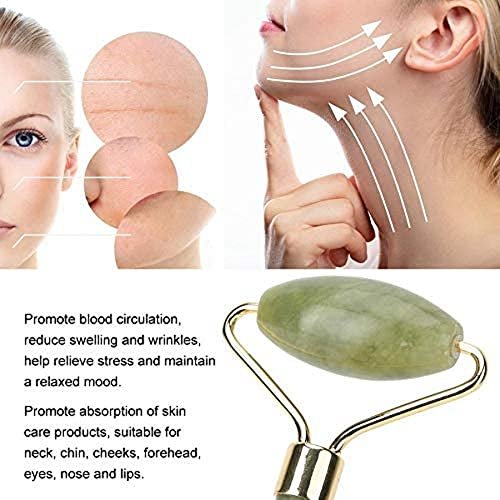 Fuvooi Jade Roller & Gua Sha Set 5 in 1 Facial Massager Tools for Face Sculpting & Skin Care - görsel 10