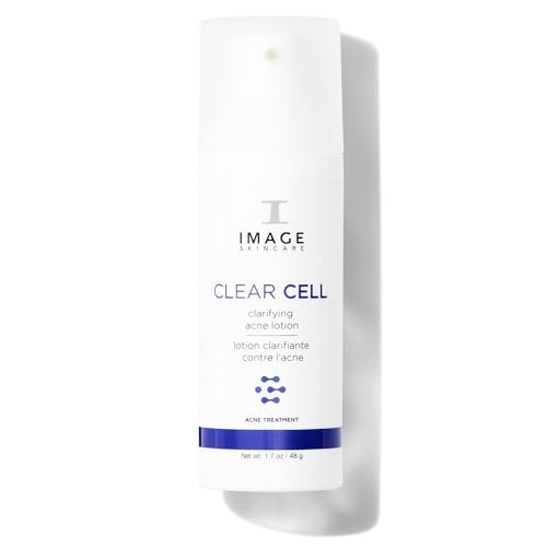 IMAGE Skincare CLEAR CELL Clarifying Acne Lotion Treatment with Benzoyl Peroxide - Treats and Prevents Acne Blemishes, 1.7 oz Avelisse