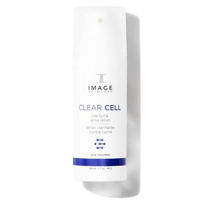 IMAGE Skincare CLEAR CELL Clarifying Acne Lotion Treatment with Benzoyl Peroxide - Treats and Prevents Acne Blemishes, 1.7 oz Avelisse
