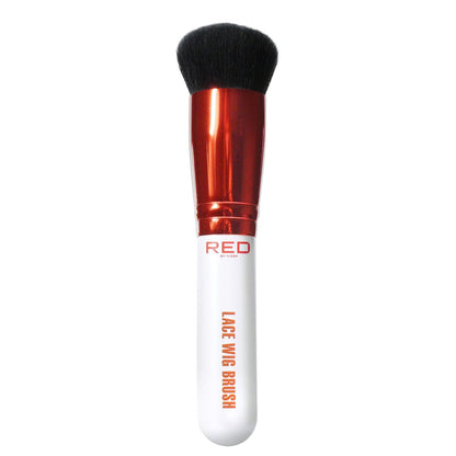 Red by Kiss Lace Wig Brush Tinted Powder Set – Matte Finish, Oil Control, Lightweight, Long-Lasting, Mix & Match Shade Duo - Medium Dark Brown Set Avelisse