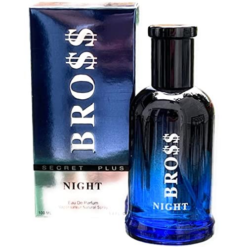 Secret Plus BRO$$ Night Eau de Toilette 3.4 Fl Oz - Bold & Masculine Fragrance - görsel 2