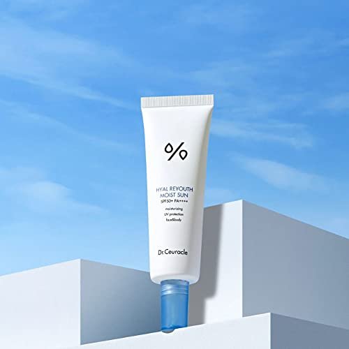 Dr. Ceuracle Hyal Reyouth Moist Sun - Hydrating Essence Sunscreen SPF50+ PA++++, 50ml Avelisse