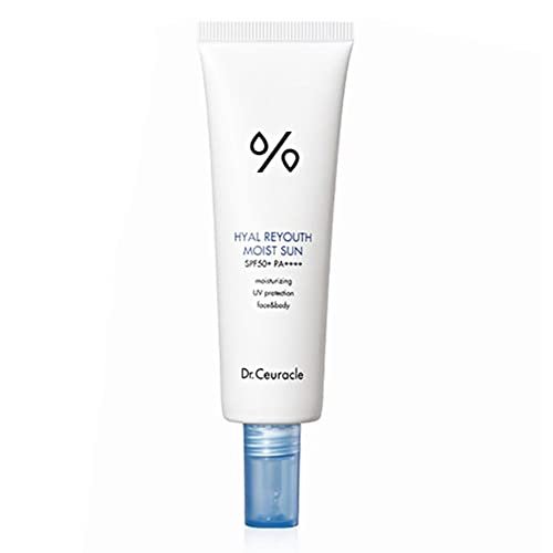 Dr. Ceuracle Hyal Reyouth Moist Sun - Hydrating Essence Sunscreen SPF50+ PA++++, 50ml Avelisse