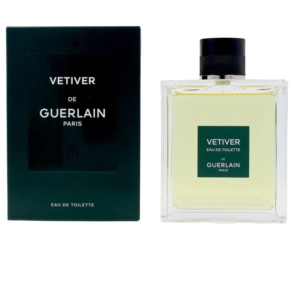 Guerlain Vetiver Eau De Toilette Spray for Men, 5.0 oz | Classic Woody Fragrance Avelisse