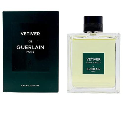 Guerlain Vetiver Eau De Toilette Spray for Men, 5.0 oz | Classic Woody Fragrance Avelisse