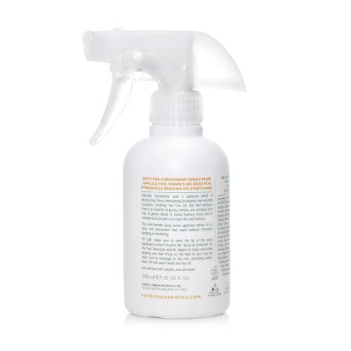 Earth Therapeutics Foamy Foot Shampoo – Gentle Cleansing Foam for Dry, Cracked Feet (10 fl oz) - görsel 3