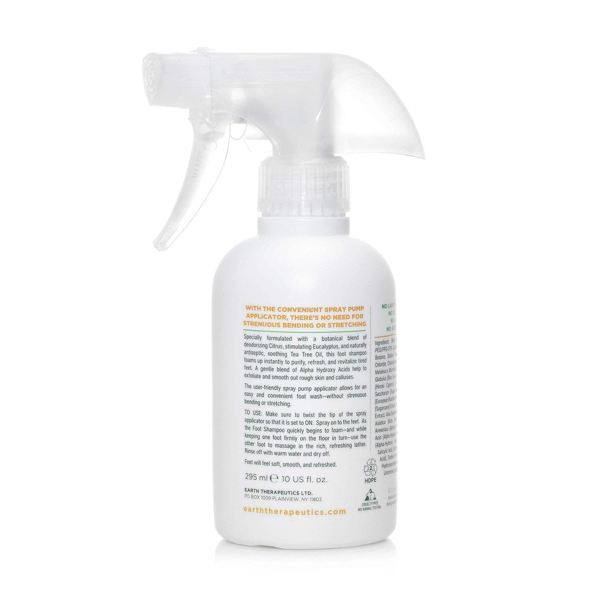 Earth Therapeutics Foamy Foot Shampoo – Gentle Cleansing Foam for Dry, Cracked Feet (10 fl oz) - görsel 4