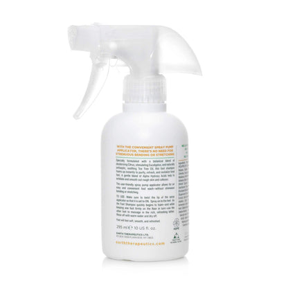 Earth Therapeutics Foamy Foot Shampoo – Gentle Cleansing Foam for Dry, Cracked Feet (10 fl oz)