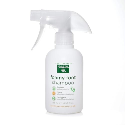Earth Therapeutics Foamy Foot Shampoo – Gentle Cleansing Foam for Dry, Cracked Feet (10 fl oz) - görsel 7