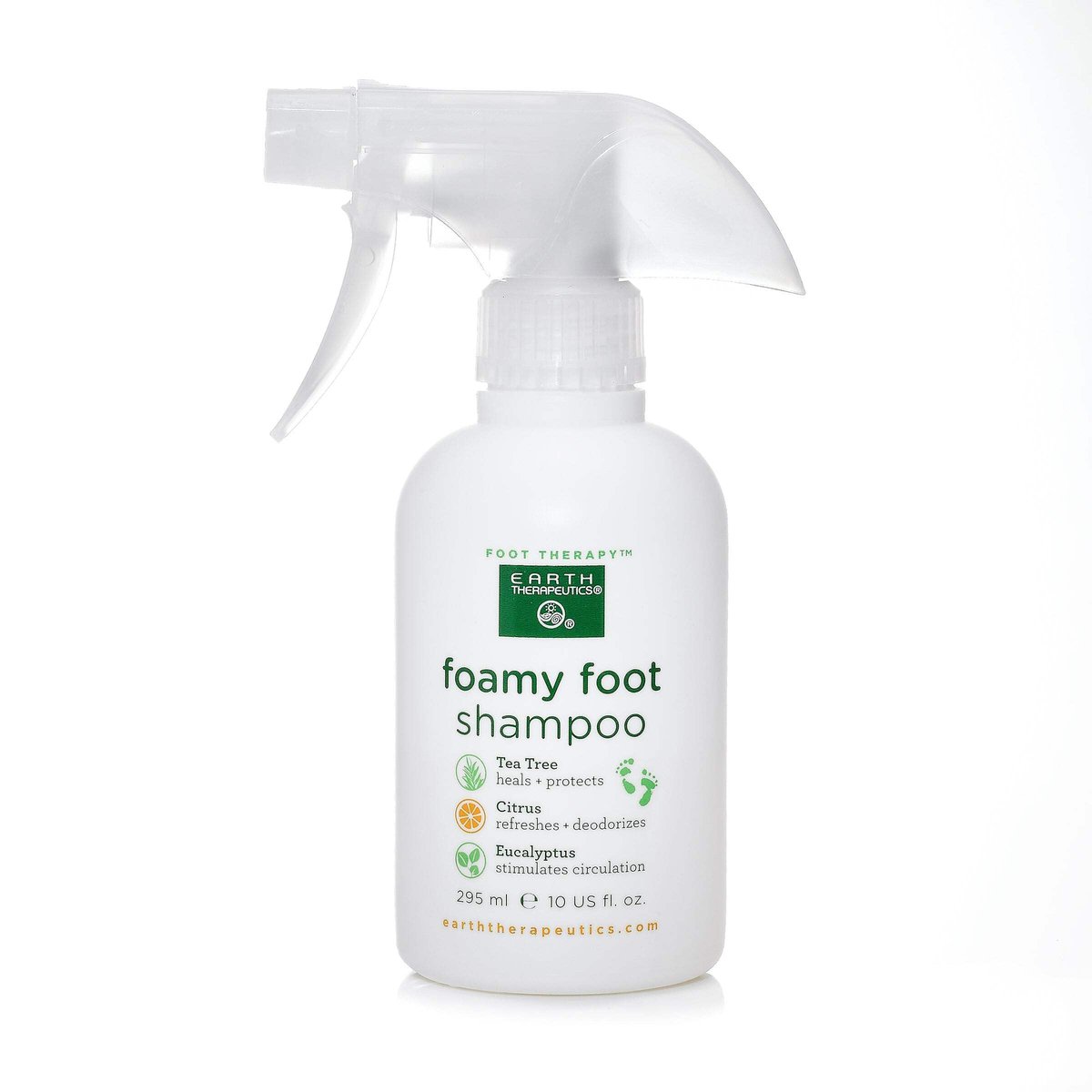 Earth Therapeutics Foamy Foot Shampoo – Gentle Cleansing Foam for Dry, Cracked Feet (10 fl oz) - görsel 8
