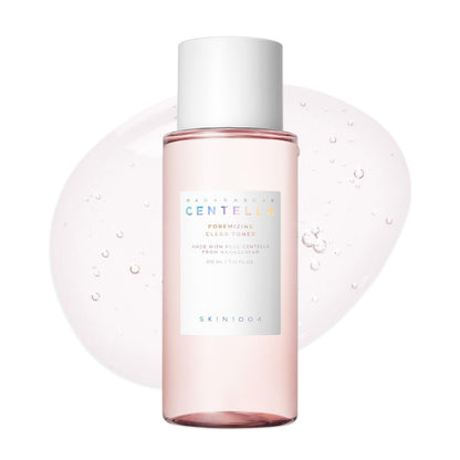 SKIN1004 Poremizing Clear Toner - 7.10 fl.oz (210ml) - Korean Face Toner with Himalayan Pink Salt & Madagascar Centella for Pore Care & Oil Balance