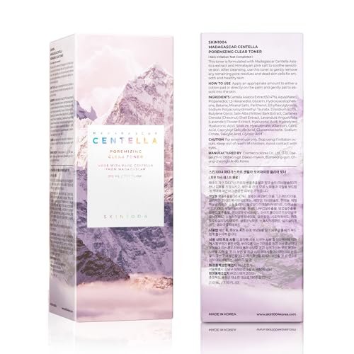 SKIN1004 Poremizing Deep Cleansing Foam with Himalayan Pink Salt & Centella Asiatica - 4.23 fl.oz (125ml) Korean Face Cleanser for Pore Care Avelisse