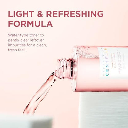 SKIN1004 Poremizing Clear Toner - 7.10 fl.oz (210ml) - Korean Face Toner with Himalayan Pink Salt & Madagascar Centella for Pore Care & Oil Balance