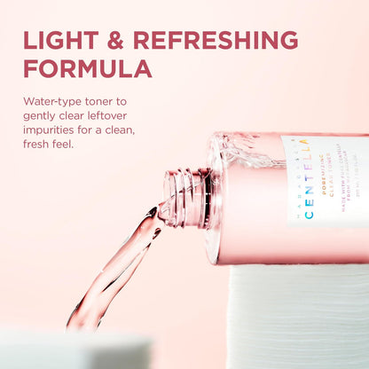 SKIN1004 Poremizing Clear Toner - 7.10 fl.oz (210ml) - Korean Face Toner with Himalayan Pink Salt & Madagascar Centella for Pore Care & Oil Balance