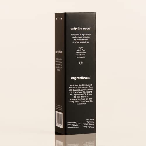 DIME Blue Facial Oil – Blemish Spot Treatment with Blue Tansy, Black Cumin Seed, Rosehip & Grapeseed Oils (1 oz / 30 mL) Avelisse
