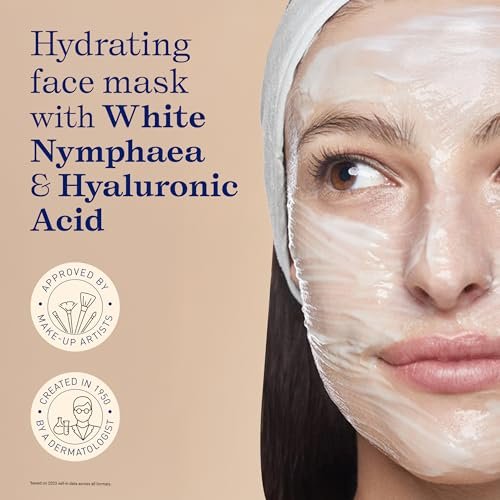 Embryolisse Intense Moisturizing Face Mask – Ultra-Hydrating Hyaluronic Acid Treatment for Plump, Soothed Skin (1.7 Fl Oz) Avelisse