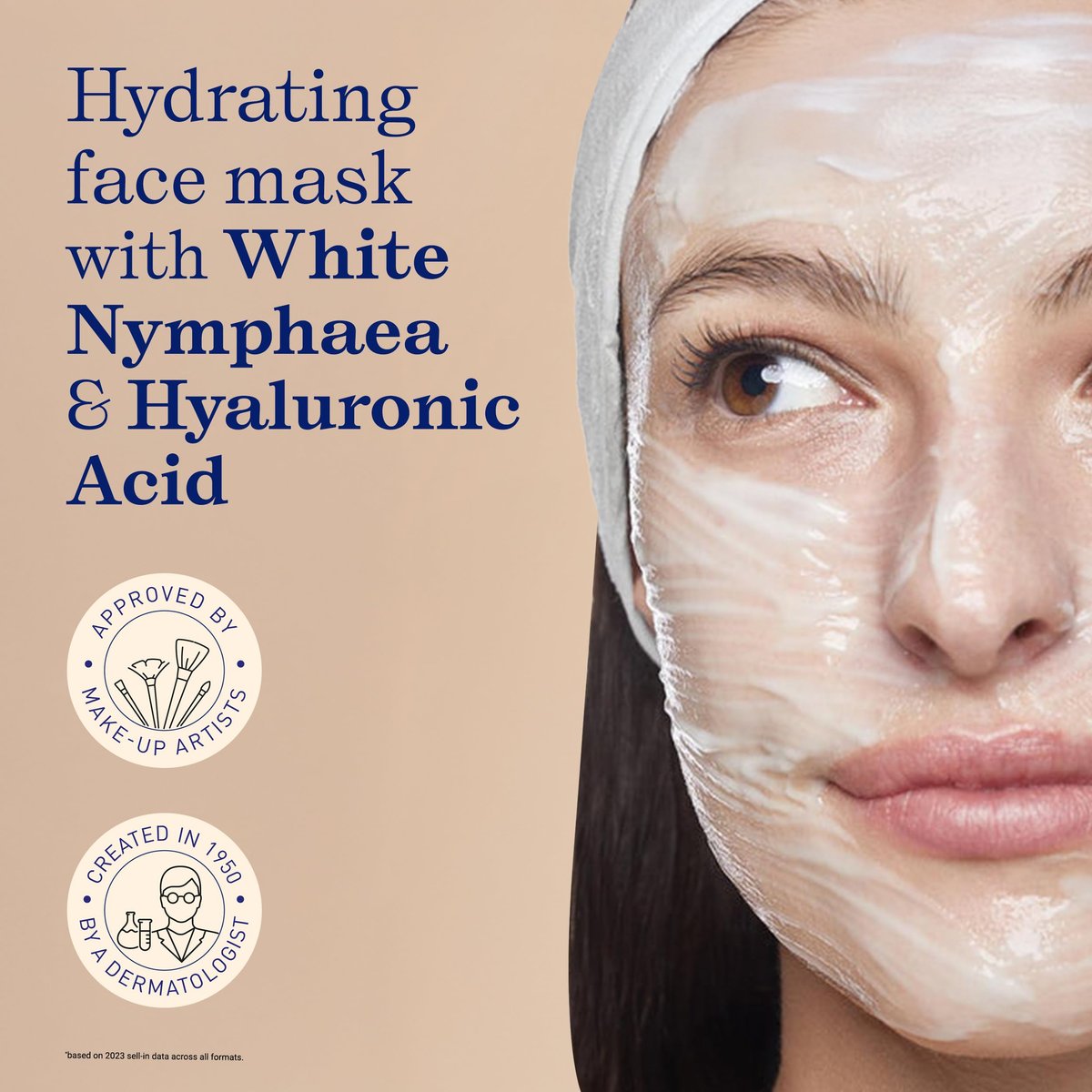 Embryolisse Intense Moisturizing Face Mask – Ultra-Hydrating Hyaluronic Acid Treatment for Plump, Soothed Skin (1.7 Fl Oz) Avelisse