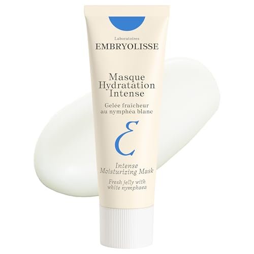 Embryolisse Intense Moisturizing Face Mask – Ultra-Hydrating Hyaluronic Acid Treatment for Plump, Soothed Skin (1.7 Fl Oz) Avelisse