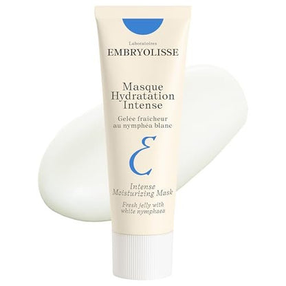 Embryolisse Intense Moisturizing Face Mask – Ultra-Hydrating Hyaluronic Acid Treatment for Plump, Soothed Skin (1.7 Fl Oz) Avelisse