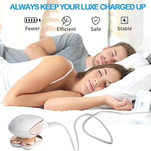 Charging Cable Replacement for Flawless Legs Shaver, 2 Pack Power Cord for Finishing Touch Flawless Legs Hair Remover, White - görsel 14