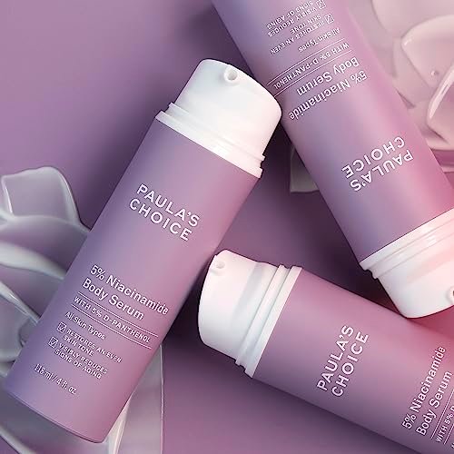 Paula's Choice 5% Niacinamide Body Treatment - Vitamin B3 & B5 Lotion for Discoloration, Redness, Wrinkles & Uneven Tone on Chest, Arms & Legs, Fragrance-Free, 4 Fl Oz Avelisse