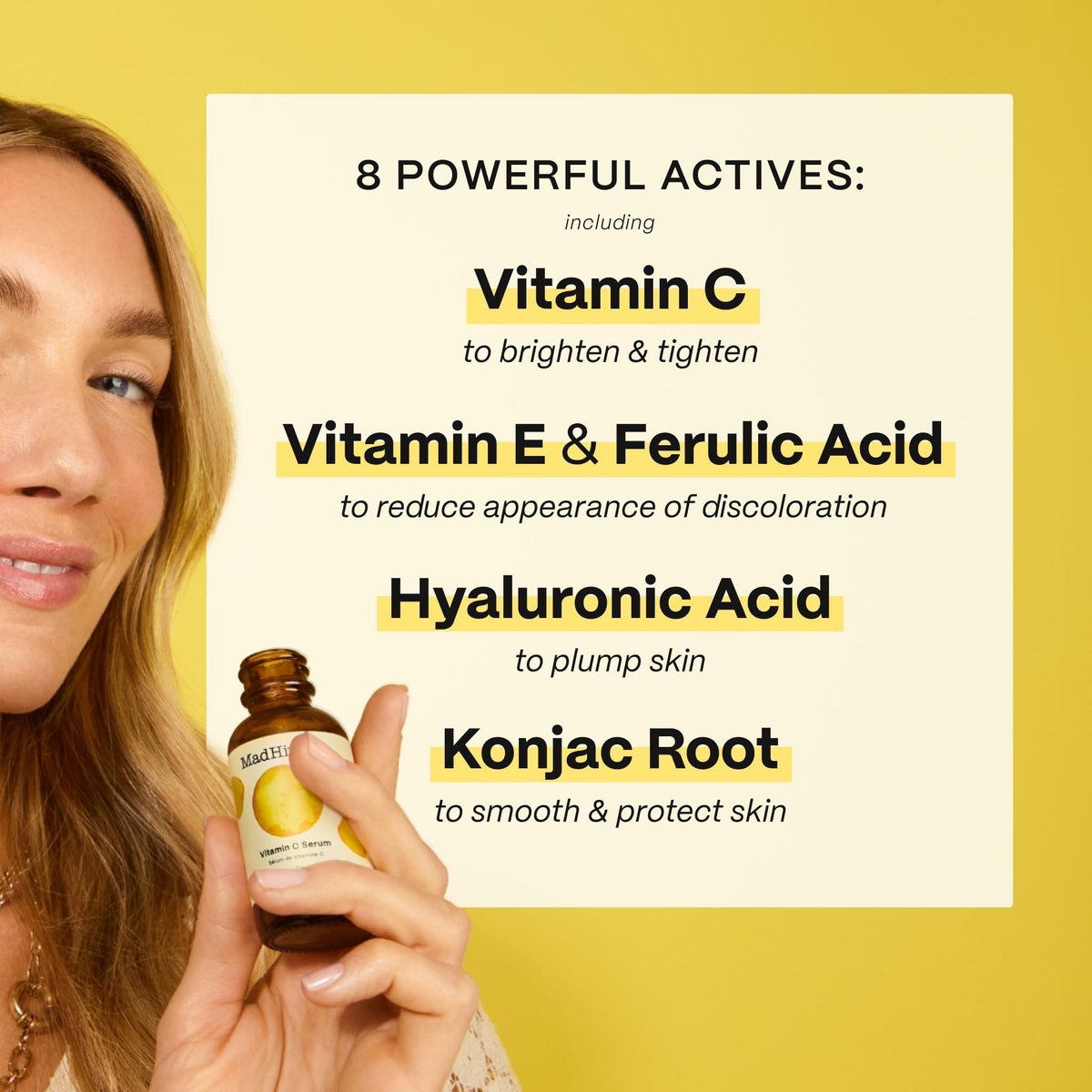 Mad Hippie Travel Face Serum Set – Vitamin C & Retinol Day & Night Duo, 0.5 oz Each, Brightening & Firming Avelisse