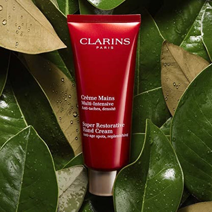 Clarins Super Restorative Hand Cream – Anti-Aging Hand Cream Targets Dark Spots & Wrinkles, Nourishes with Shea & Mango Butters Avelisse