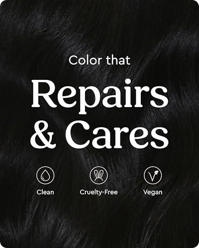 Glaze Supergloss Color Conditioning Gloss with Dispensing Pump – Hydrating Semi-Permanent Color Hair Gloss & Shine Boost – Vegan, Cruelty-Free – 6.4 fl oz – Lustrous Ebony (Blue Black) Avelisse