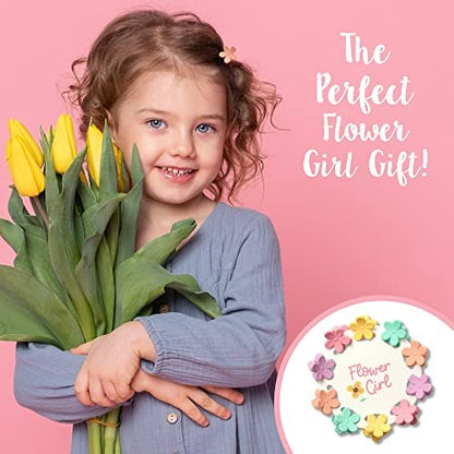 Will You Be My Flower Girl Proposal Hair Clips | Gift for Flower Girl | Thank You Present from Bride Avelisse