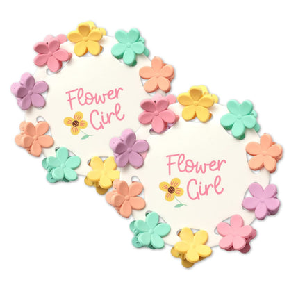 Will You Be My Flower Girl Proposal Hair Clips | Gift for Flower Girl | Thank You Present from Bride Avelisse