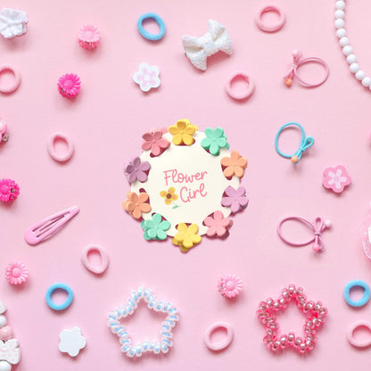 Will You Be My Flower Girl Proposal Hair Clips | Gift for Flower Girl | Thank You Present from Bride Avelisse