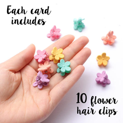 Will You Be My Flower Girl Proposal Hair Clips | Gift for Flower Girl | Thank You Present from Bride Avelisse